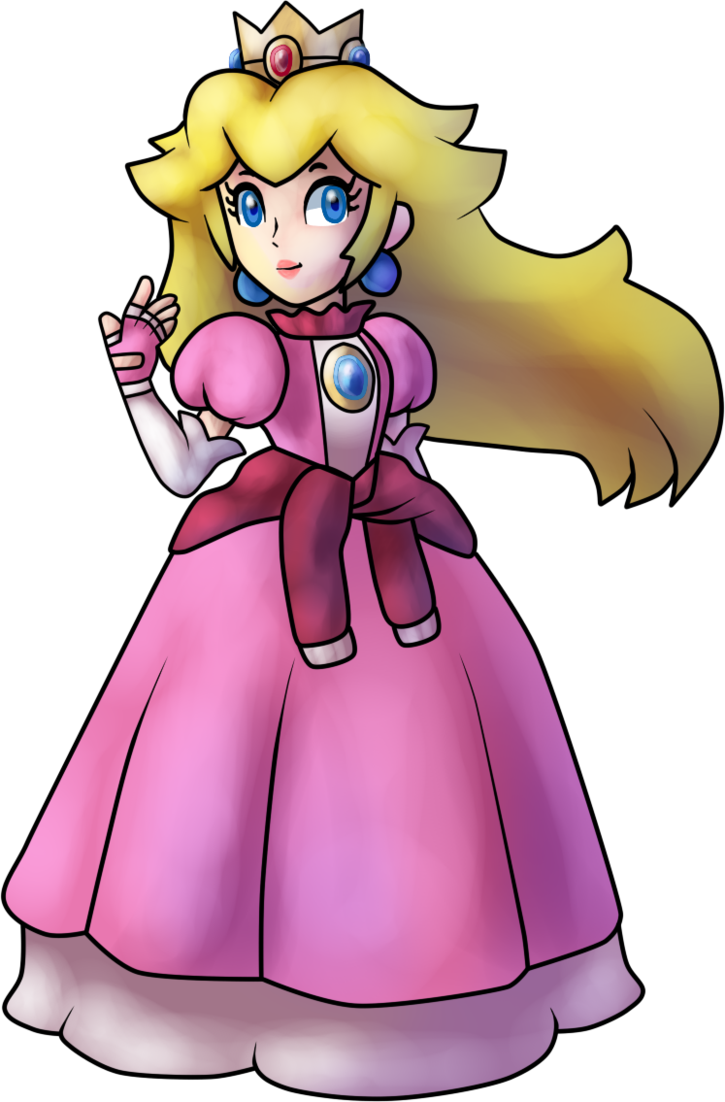 Princess Peach Clipart Priness - Princess Daisy - Png Download (725x1102), Png Download