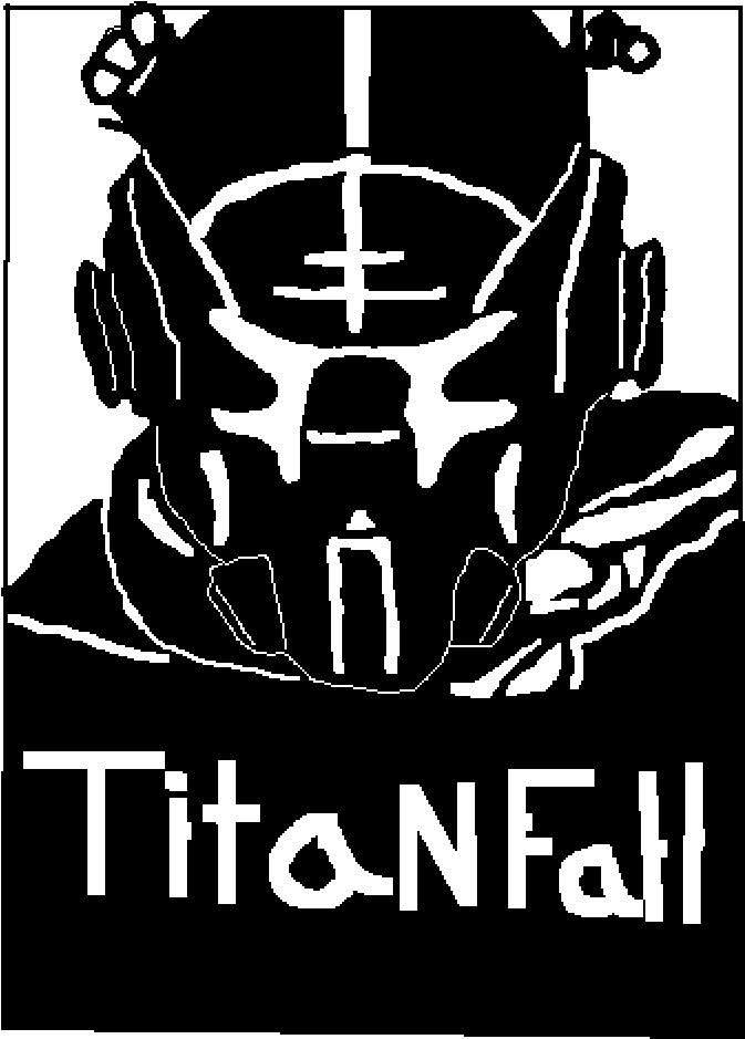 Titanfall - Titanfall 2 Black And White Clipart - Large Size Png Image -  PikPng, image size:673x939