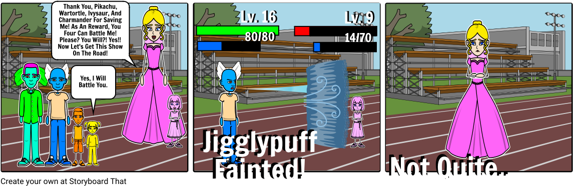 Battle With Princess Peach - Cartoon Clipart (1164x385), Png Download