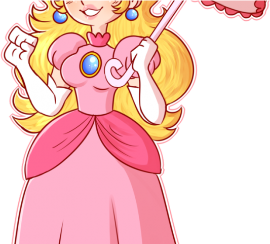 Princess Peach Clipart Pinterest - Princess Peach Fanart Transparent - Png Download (640x480), Png Download
