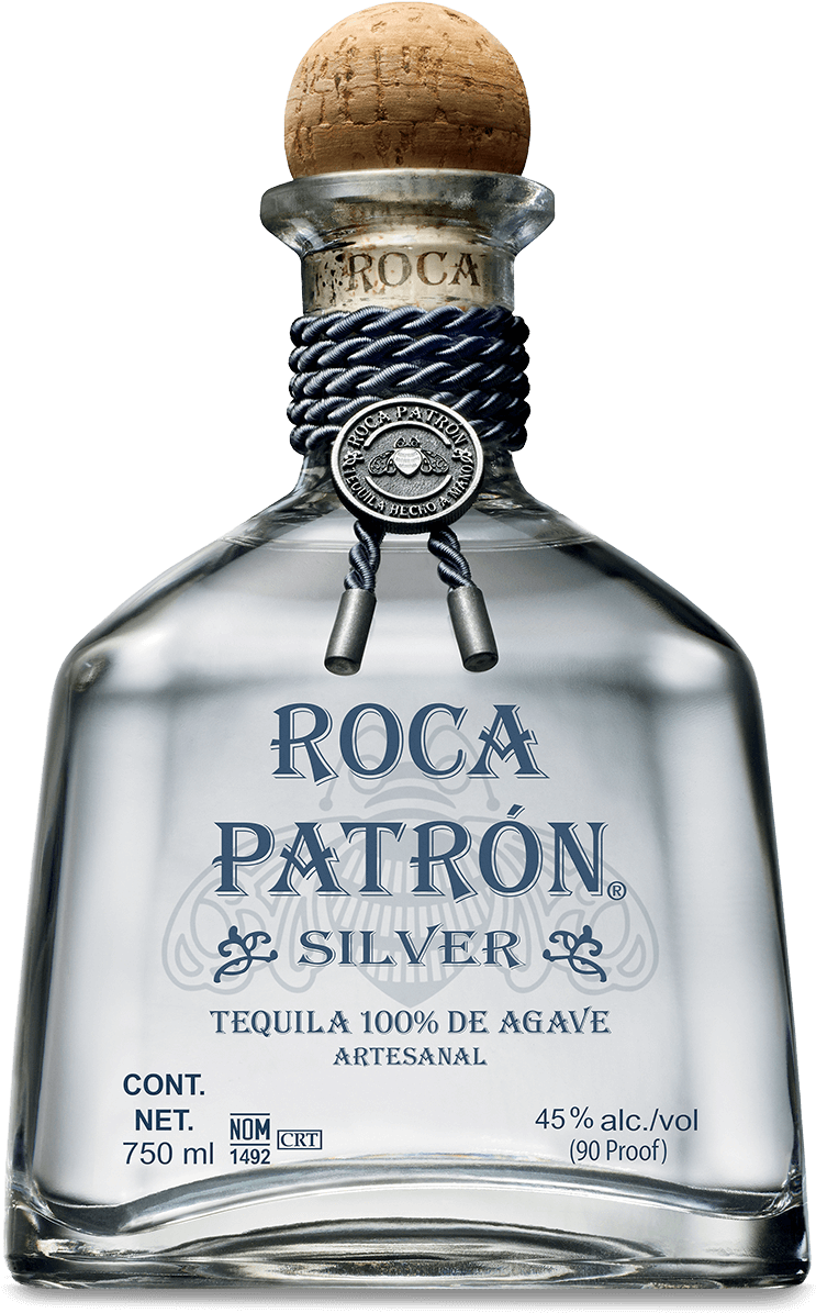 Roca Patrón Silver - Roca Patron Silver Clipart (754x1197), Png Download