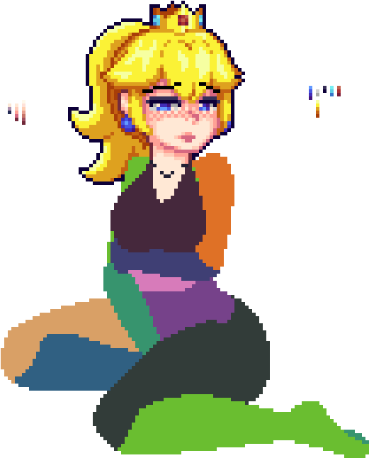 "princess Peach Wip Clipart (750x750), Png Download