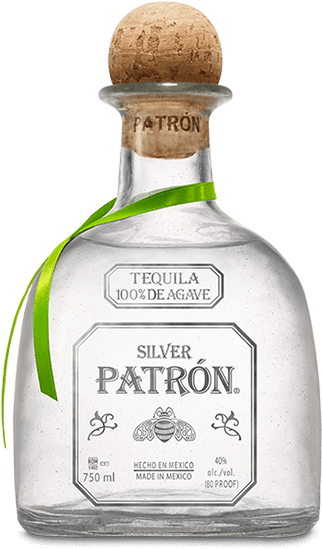Tequila Patrón - Patron Bottle No Background Clipart (345x898), Png Download