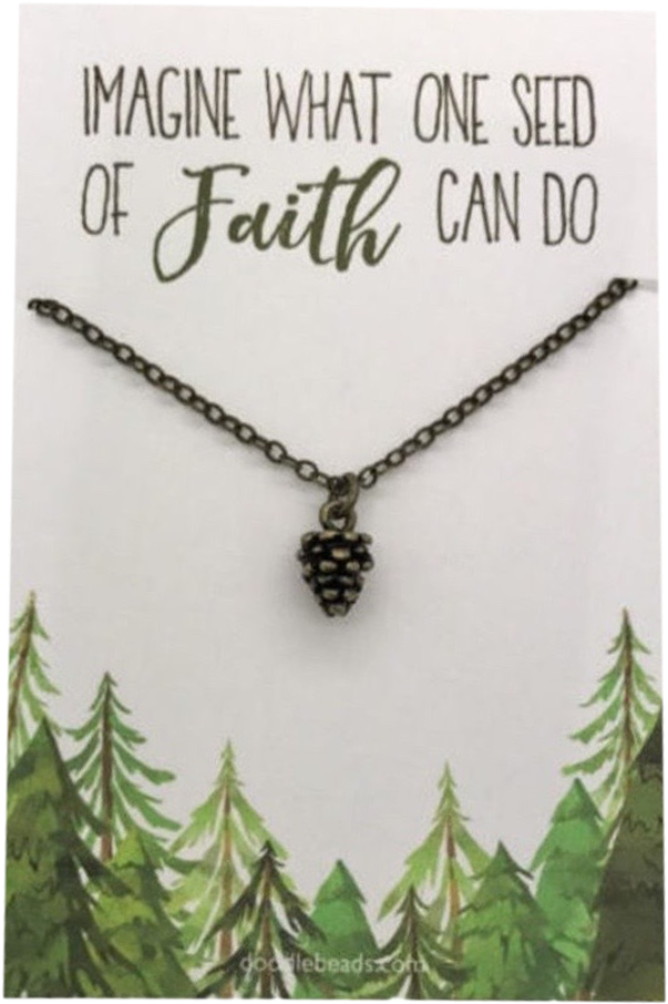 Imagine Pine Cone Necklace - Pine Cone Necklace Clipart (1000x1000), Png Download