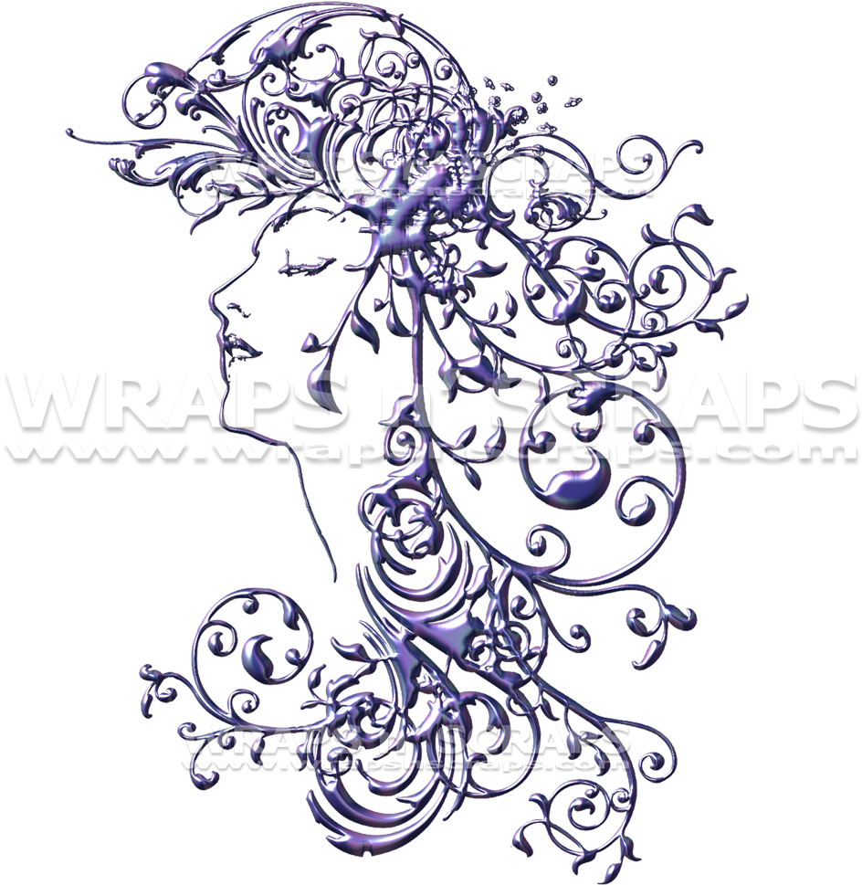 Flourishes - Titanium Clipart (1000x1000), Png Download