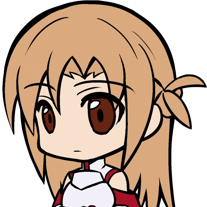 Sword Art Offline Asuna , Png Download - Sword Art Online Asuna Chibi Clipart (675x676), Png Download