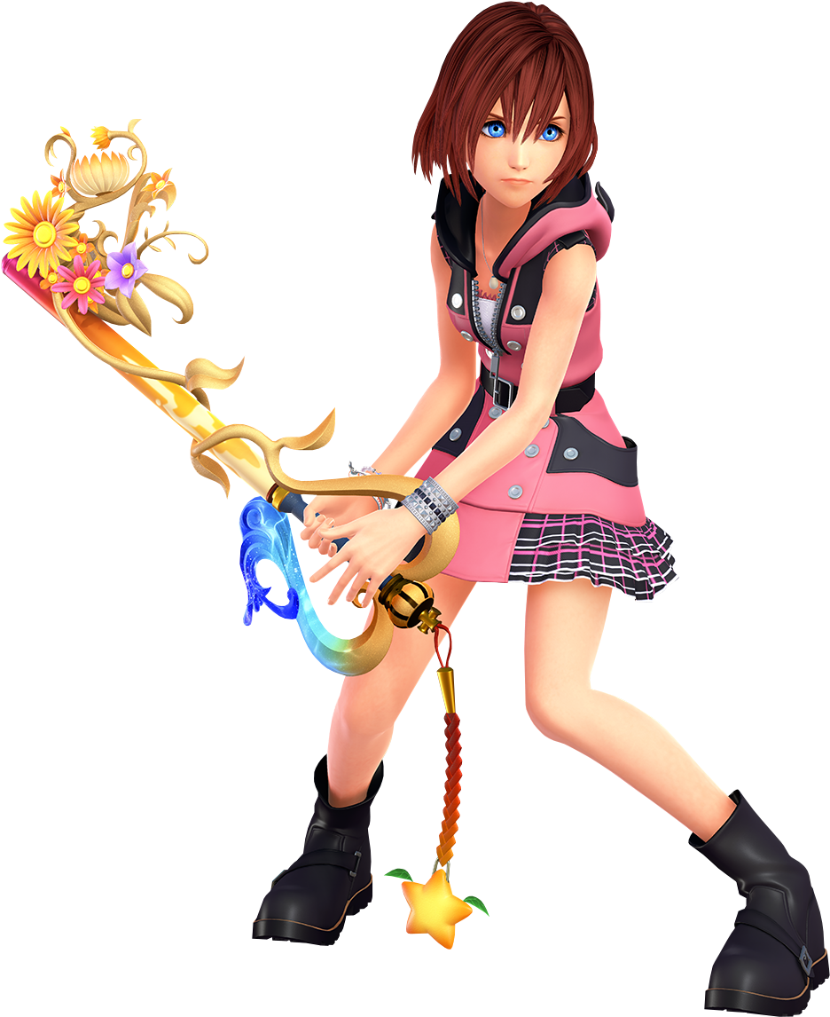 Art Id - - Kingdom Hearts 3 Kairi Renders Clipart (996x1200), Png Download