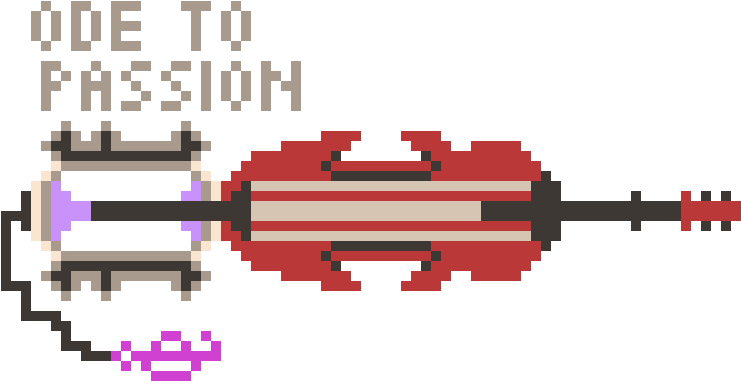 Keyblade Pixel Art - Graphic Design Clipart (790x420), Png Download