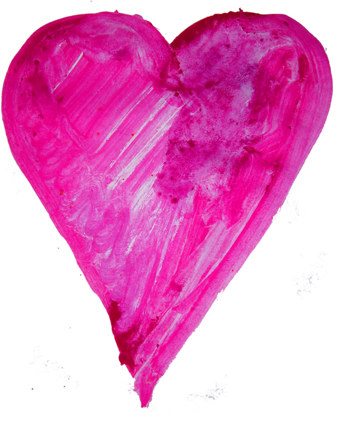 Watercolor Heart Free Png Image - Watercolor Heart Png Clipart (1024x1024), Png Download