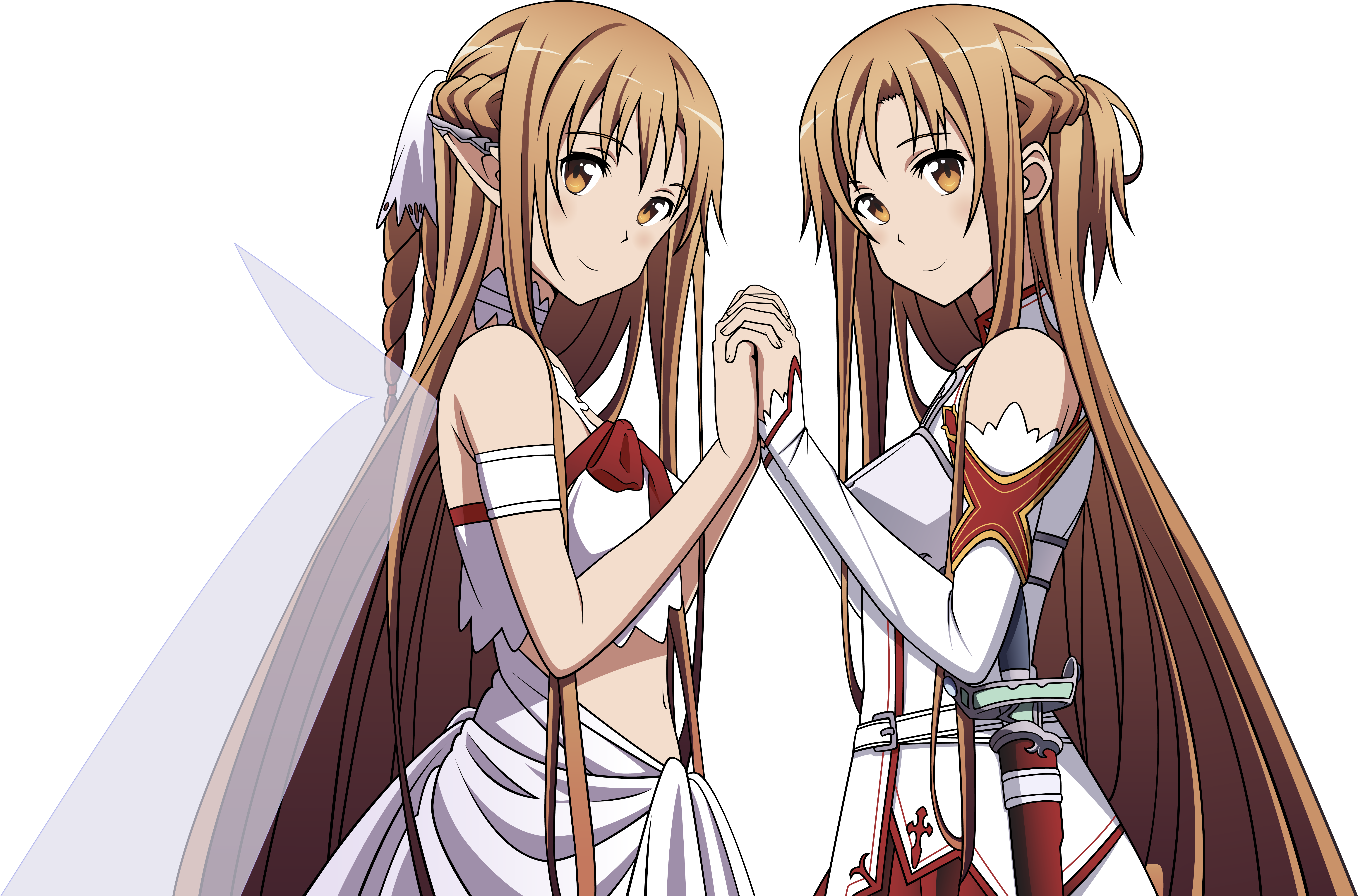 Download Png - Sword Art Online Wallpaper 5k Clipart (7608x4854), Png Download