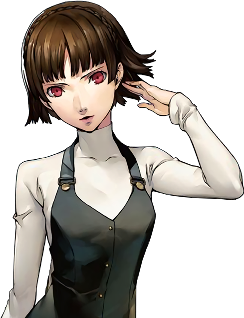 Ps4 Clearly, Above All Other Systems Has The Best Waifu - Makoto Niijima Png Clipart (611x636), Png Download
