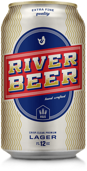 River Beer Lager - Guinness Clipart (520x750), Png Download
