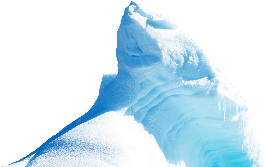Nature - Transparent Iceberg Png Clipart (1000x589), Png Download