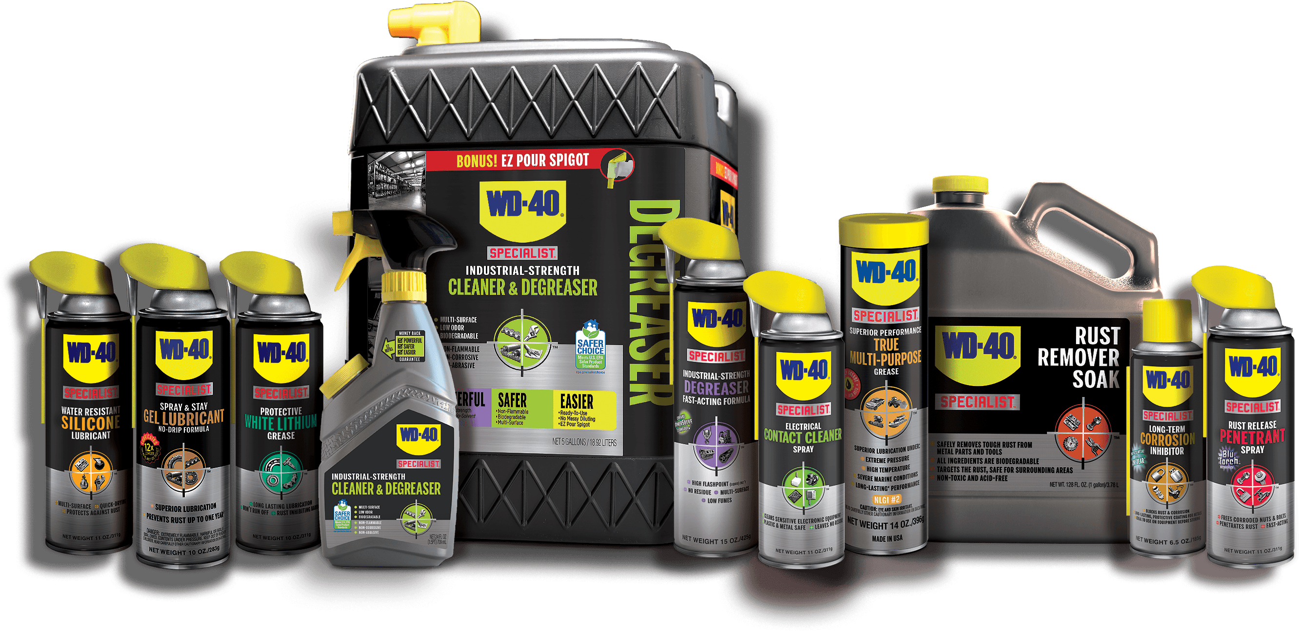 Learn More - Rust Remover Wd40 333 Ml Clipart (3144x1507), Png Download