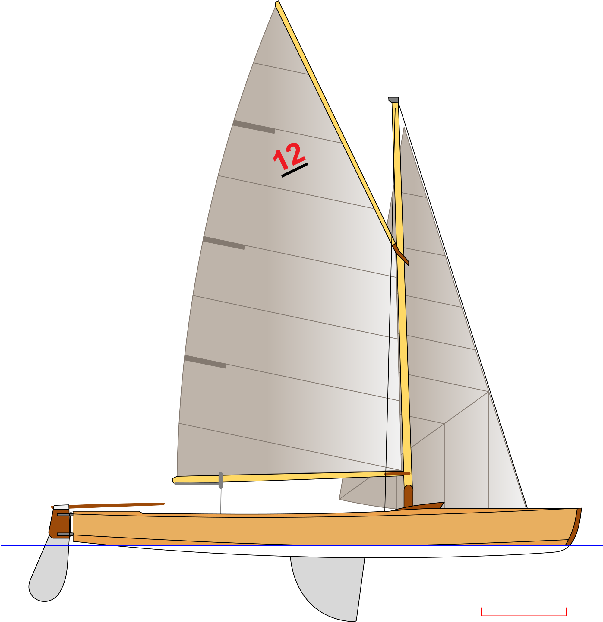Open - Sail Clipart (2000x2063), Png Download