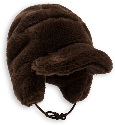 Faux Fur Cap - Knit Cap Clipart (615x800), Png Download