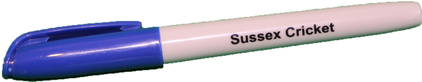 Sussex Cricket Sharpie - Marking Tools Clipart (900x900), Png Download