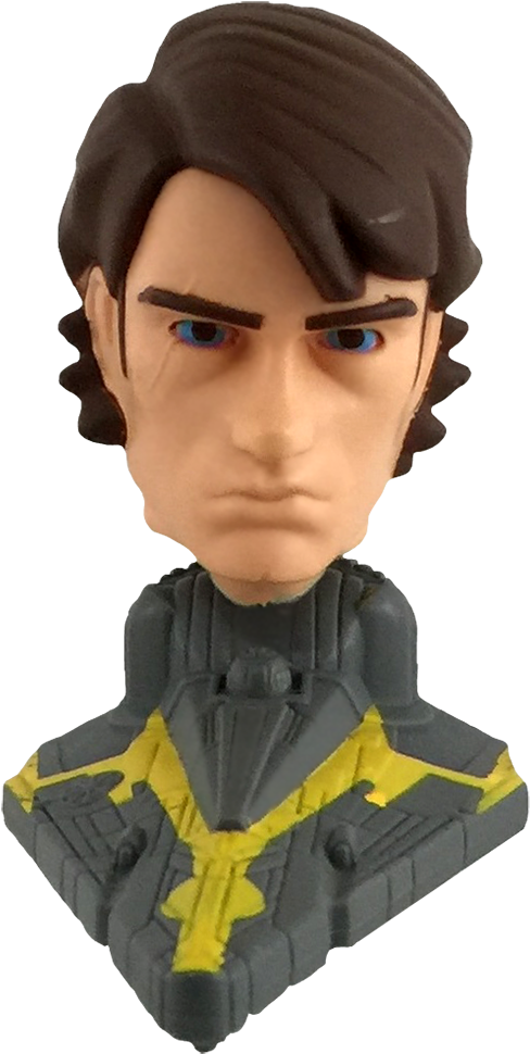 Anakin Skywalker - Figurine Clipart (529x1000), Png Download