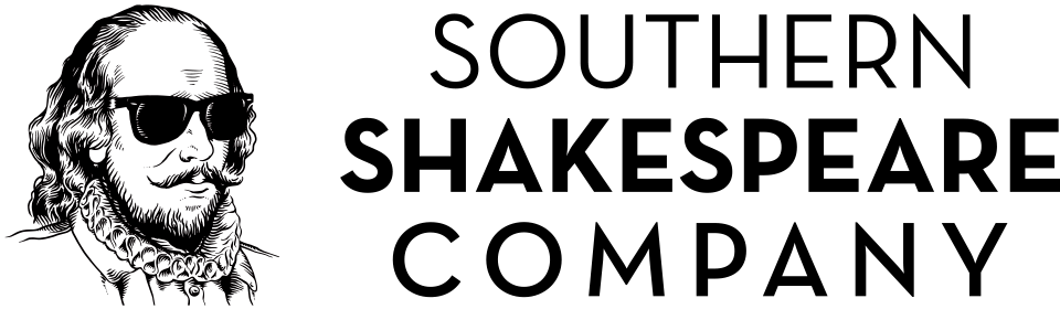 Southern Shakespeare Company Icon - Black-and-white Clipart (1062x379), Png Download