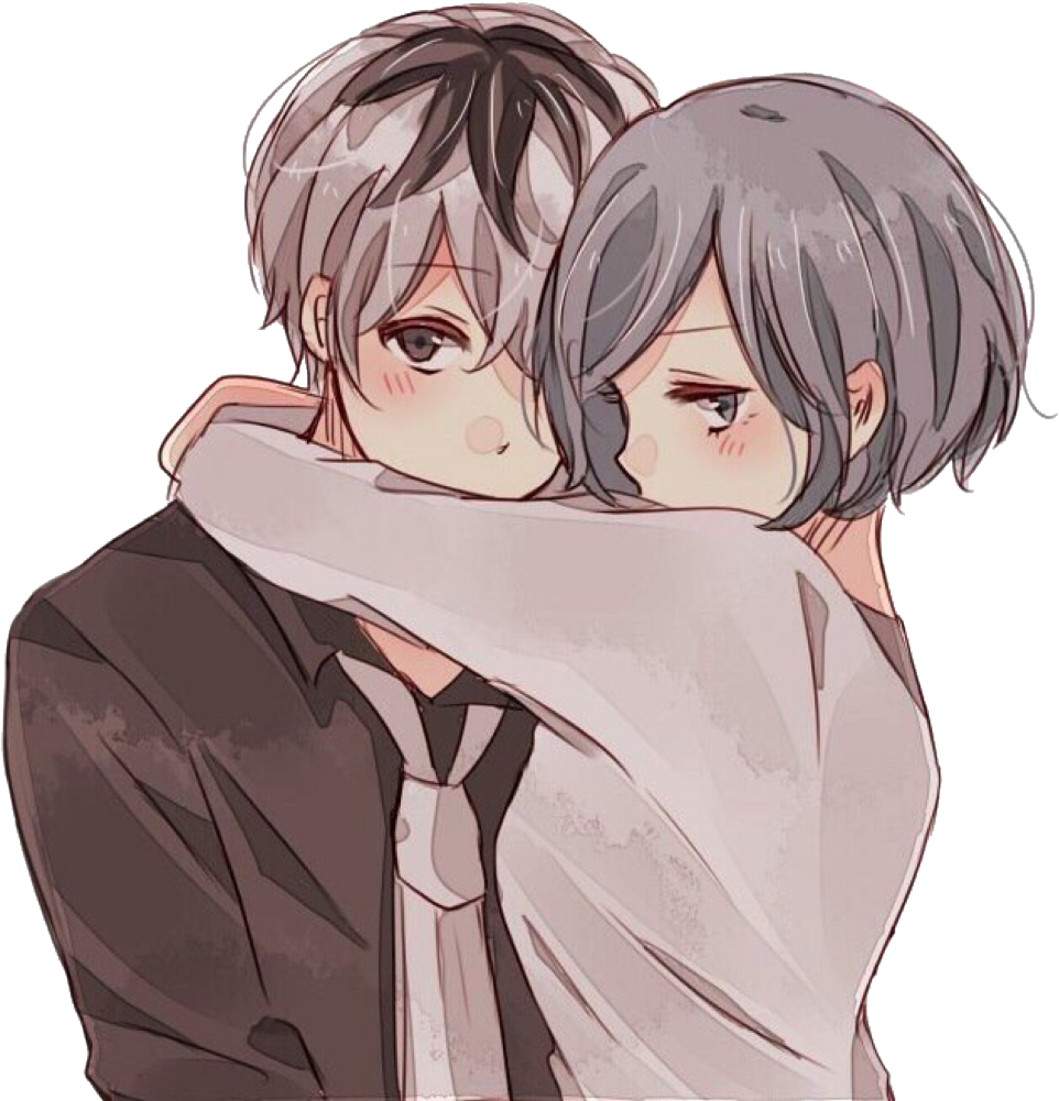 Anime Girl And Boy Kissing - Imagenes De Anime De Romance Clipart (1194x1024), Png Download
