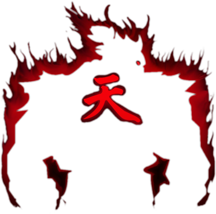 Akuma Png - Kanji Ten Clipart (774x1032), Png Download