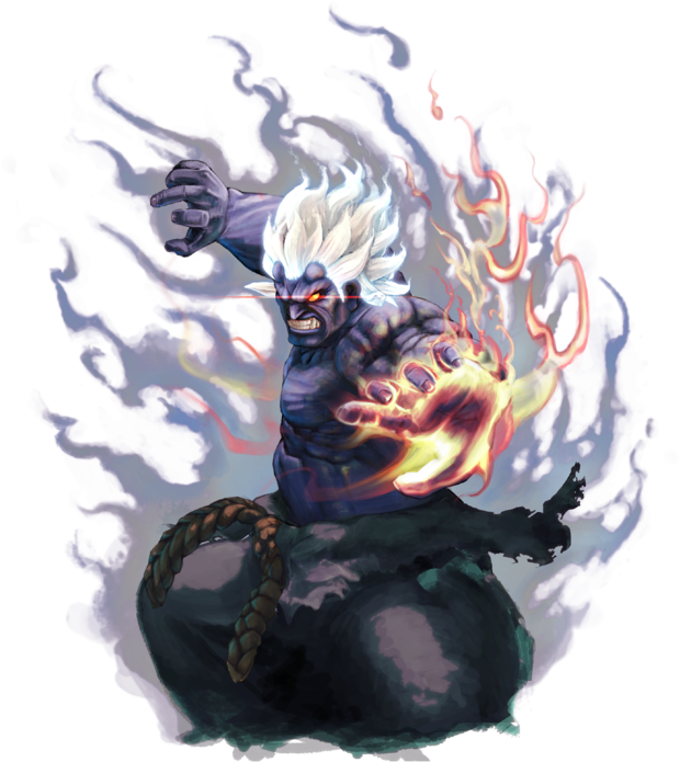 Street Fighter Akuma Drawing Clipart (640x716), Png Download