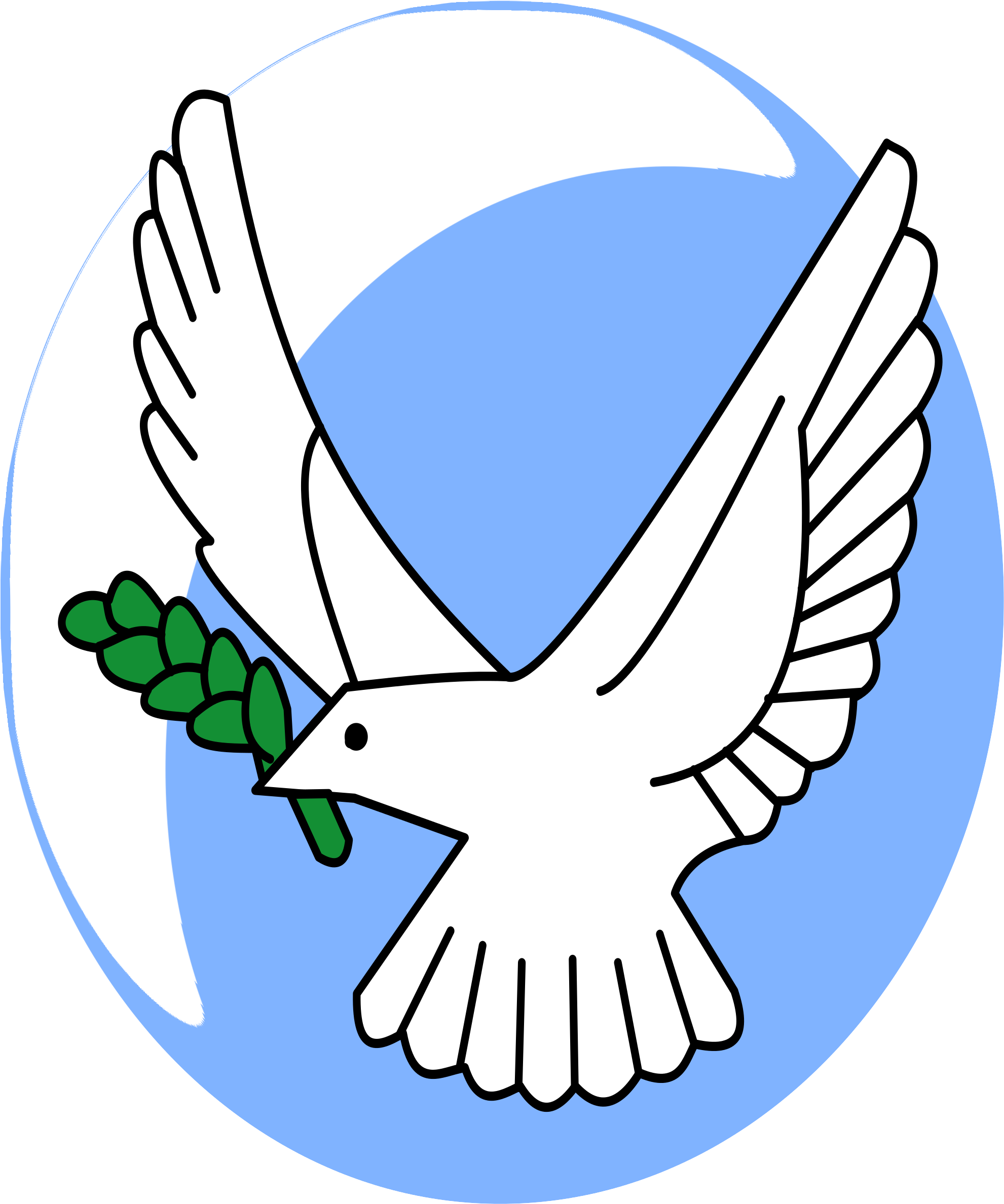 Olive Branch Petition Clip Art , Png Download - Doves As Symbols Transparent Png (992x1190), Png Download