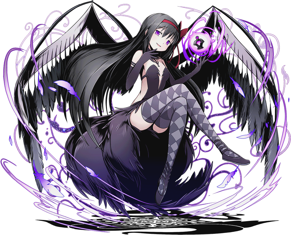 Danbooru - Akemi Homura Devil Clipart (1024x896), Png Download