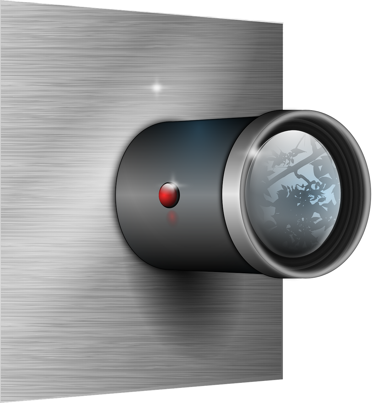Camera Lens On Wall Png Clipart (840x900), Png Download