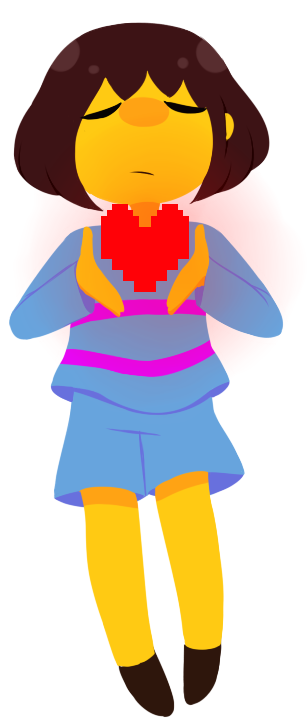 Undertale Frisk Png Gif Clipart (518x826), Png Download