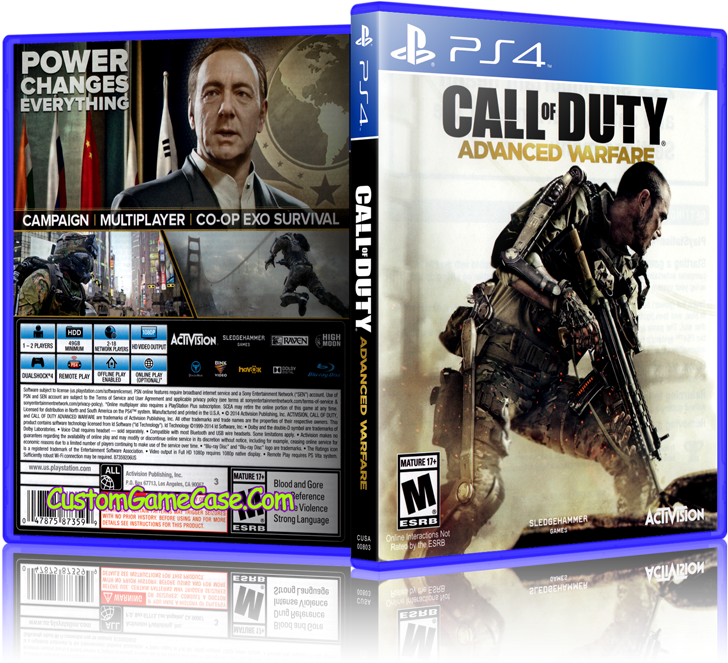 Call Of Duty Advanced Warfare - Call Of Duty Advanced Warfare Xbox One Png Clipart (800x685), Png Download