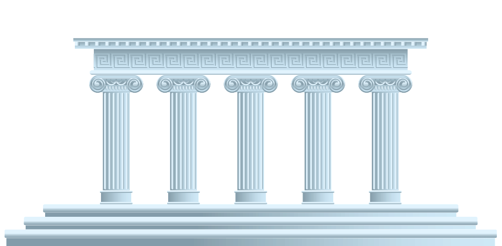 5 Pillar Png Clipart (979x480), Png Download