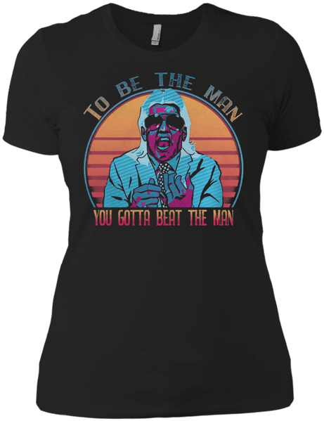 Wwe Ric Flair To Be The Man You Gotta Beat The Man Clipart (600x600), Png Download
