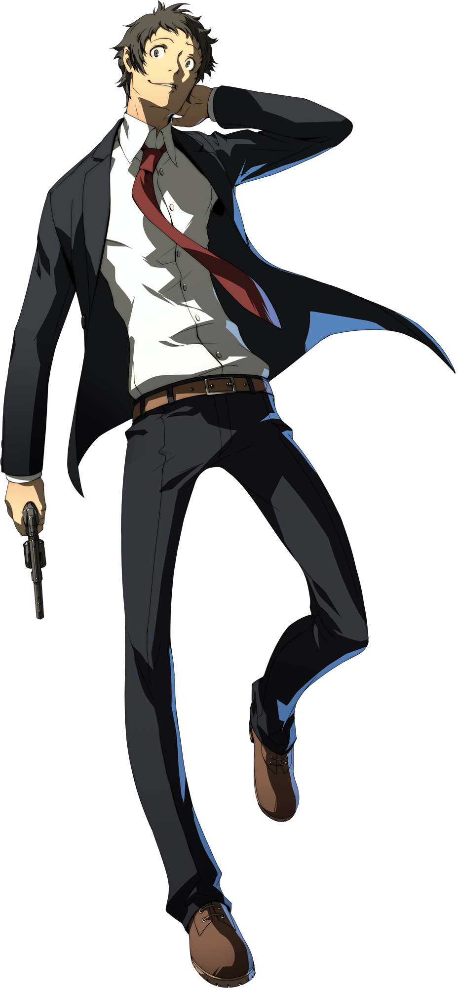Posted Image - Adachi Tohru Clipart (928x2001), Png Download