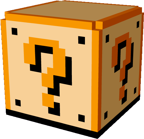 Super Smash Bros - Retro Mario Question Block Clipart (611x545), Png Download