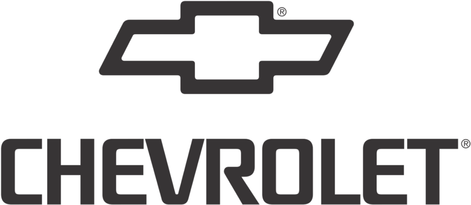 Chevrolet Text Logo Png 3 Corvette Vector Easter Clipart - Chevrolet Logo Black And White Transparent Png (1024x727), Png Download
