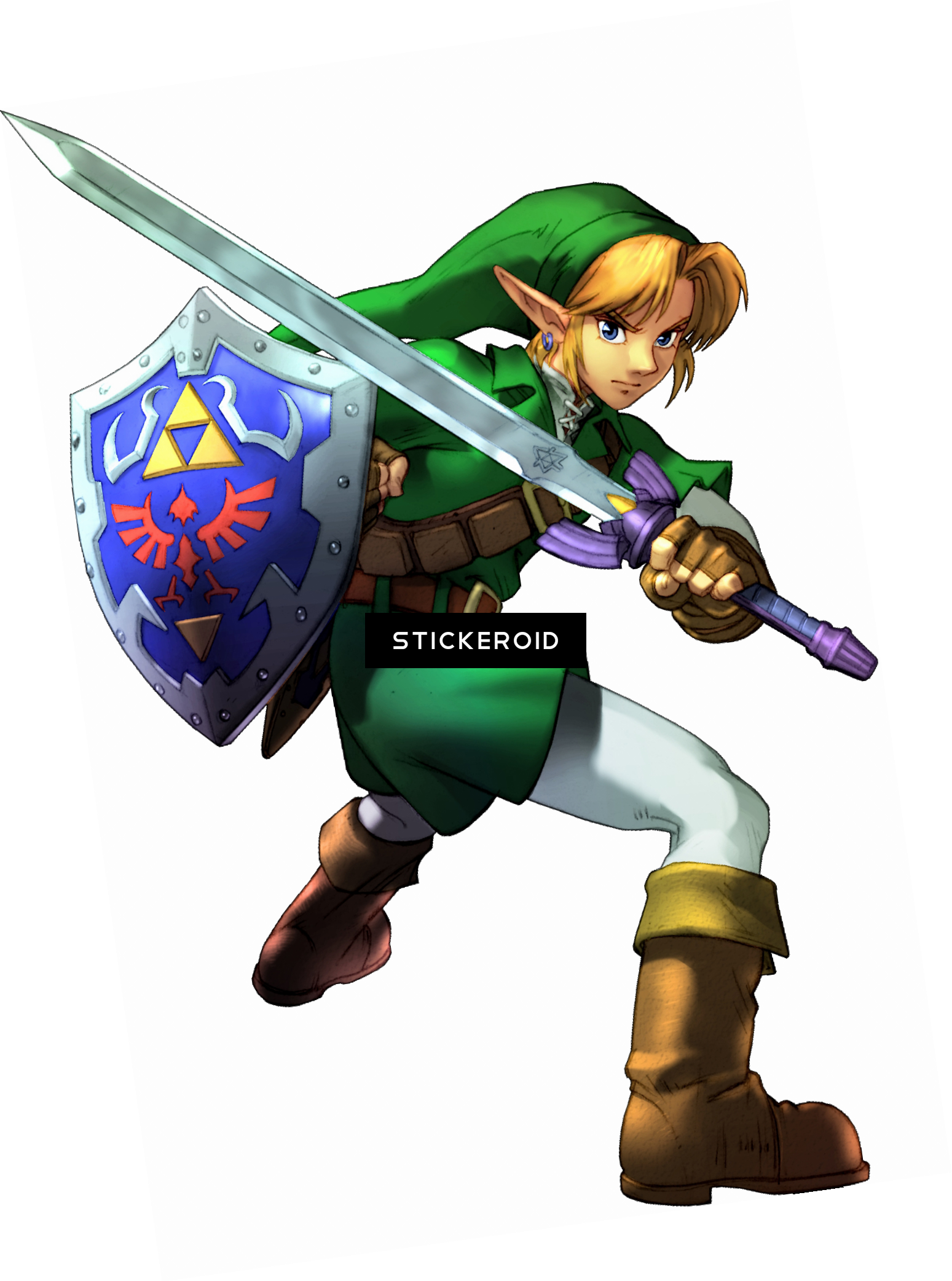 Zelda линк арт Чиби