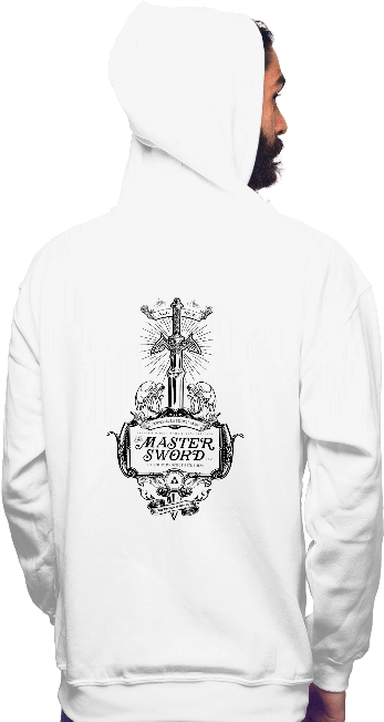 Master Sword Vintage - Shirt Clipart (650x650), Png Download