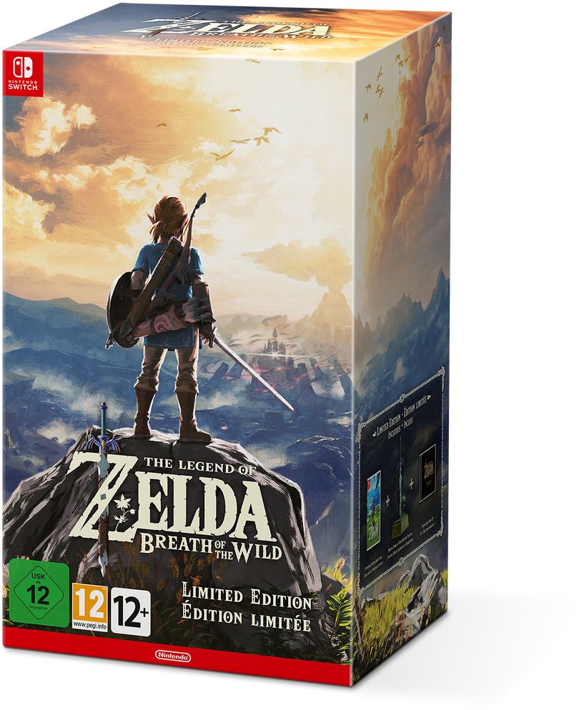 Nintendo Insider On Twitter - Legend Of Zelda Breath Of The Wild Special Edition Clipart (1040x1200), Png Download
