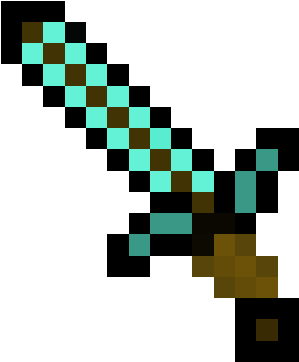 Master Sword - Gold Minecraft Sword Clipart (1080x900), Png Download