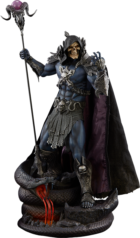 Skeletor Png - Masters Of The Universe Art Print By Sideshow Collectibles Clipart (480x812), Png Download