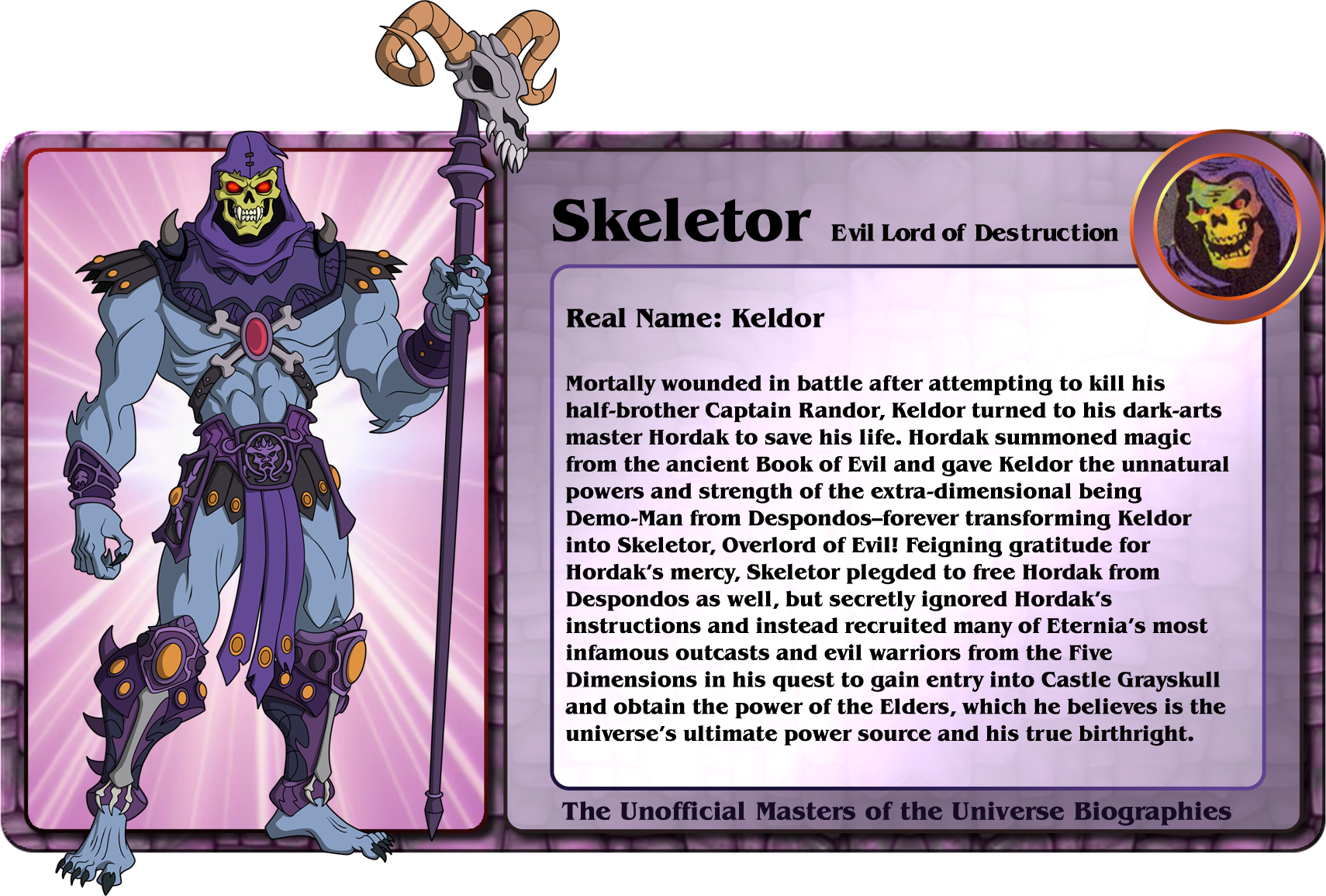 Http - //img - Photobucket - Com/albums/v7eletor Bio - Unofficial Masters Of The Universe Biographies Clipart (1710x1155), Png Download