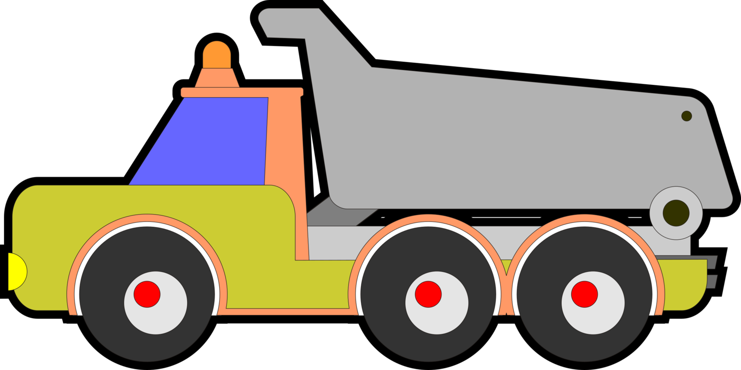 Motor Vehicle Car Tow Truck Breakdown - Lorry Clipart - Png Download (1501x750), Png Download