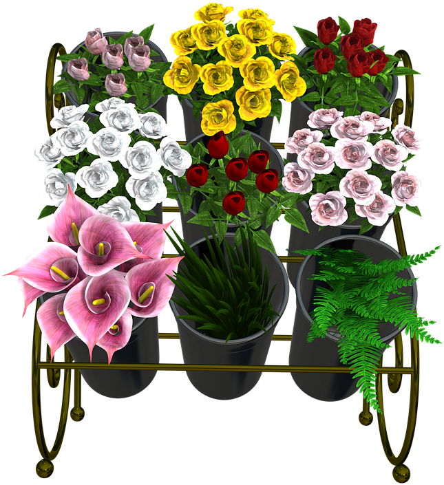 Flowers, Bouquets, Flower Vase, Bouquet, Arrangement - Fiori In Vaso Png Clipart (720x720), Png Download