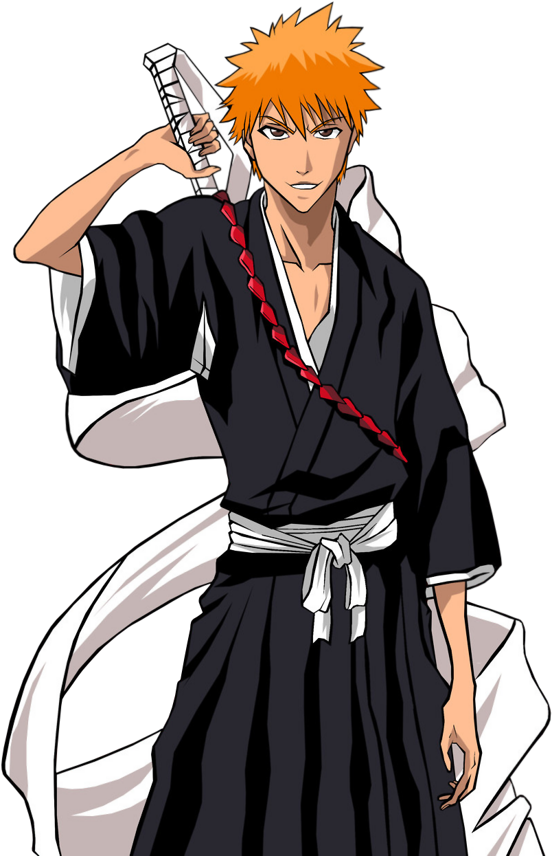 Ichigo Png Transparent Image - Bleach Ichigo Clipart (900x1259), Png Download