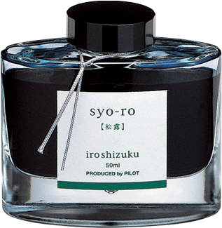 Iroshizuku Ink Bottle 50ml - Pilot Iroshizuku Fountain Pen Ink 50 Clipart (1020x324), Png Download