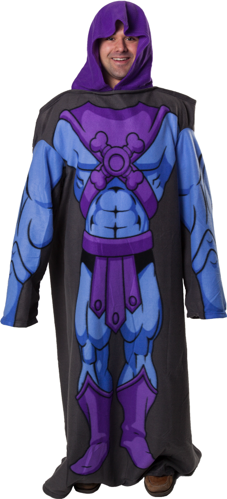 Skeletor Cozy - He Man Skeletor Onesie Clipart (455x1000), Png Download