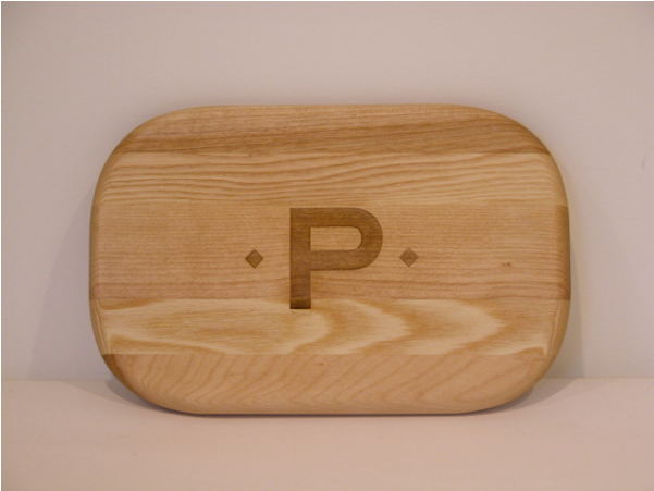 Wooden Bar Board With Initial - Plywood Clipart (600x600), Png Download