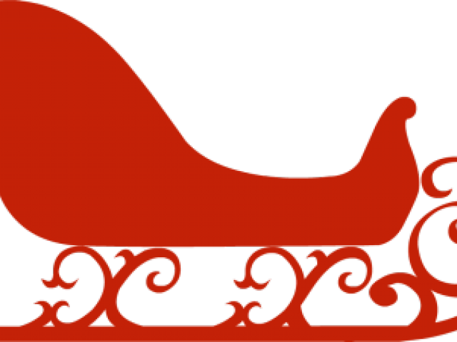 Santa Claus Clipart Sleigh - Baby It's Cold Outside Sign Png Transparent Png (640x480), Png Download