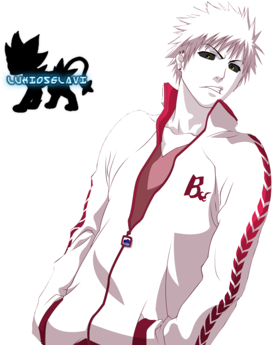 White Ichigo Hd Render Clipart (900x675), Png Download